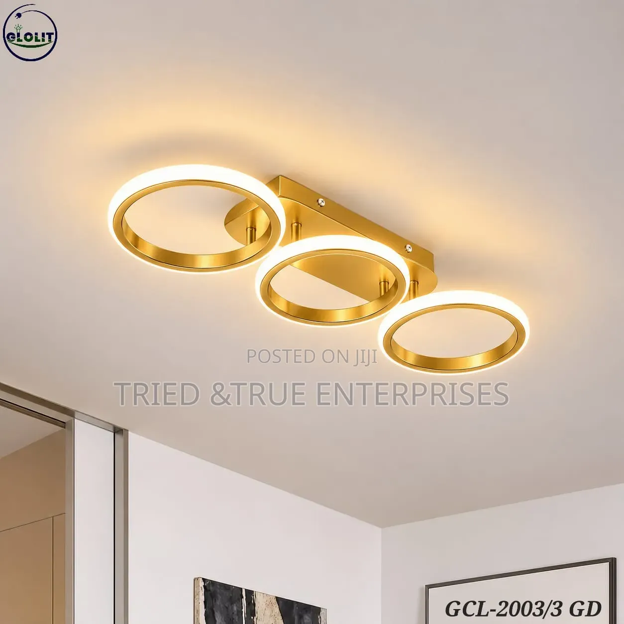 Modern 3 Ring Ceiling Lights