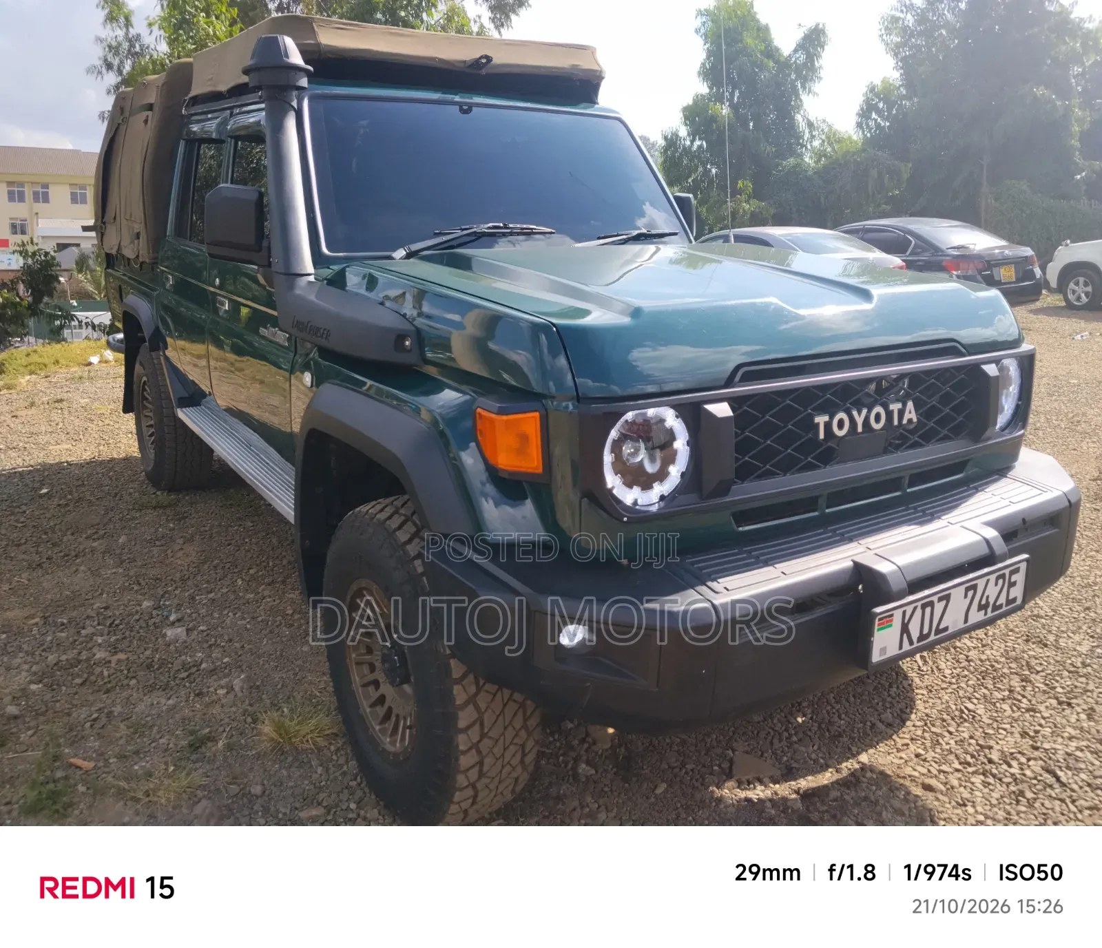 Toyota Land Cruiser 2014 Green