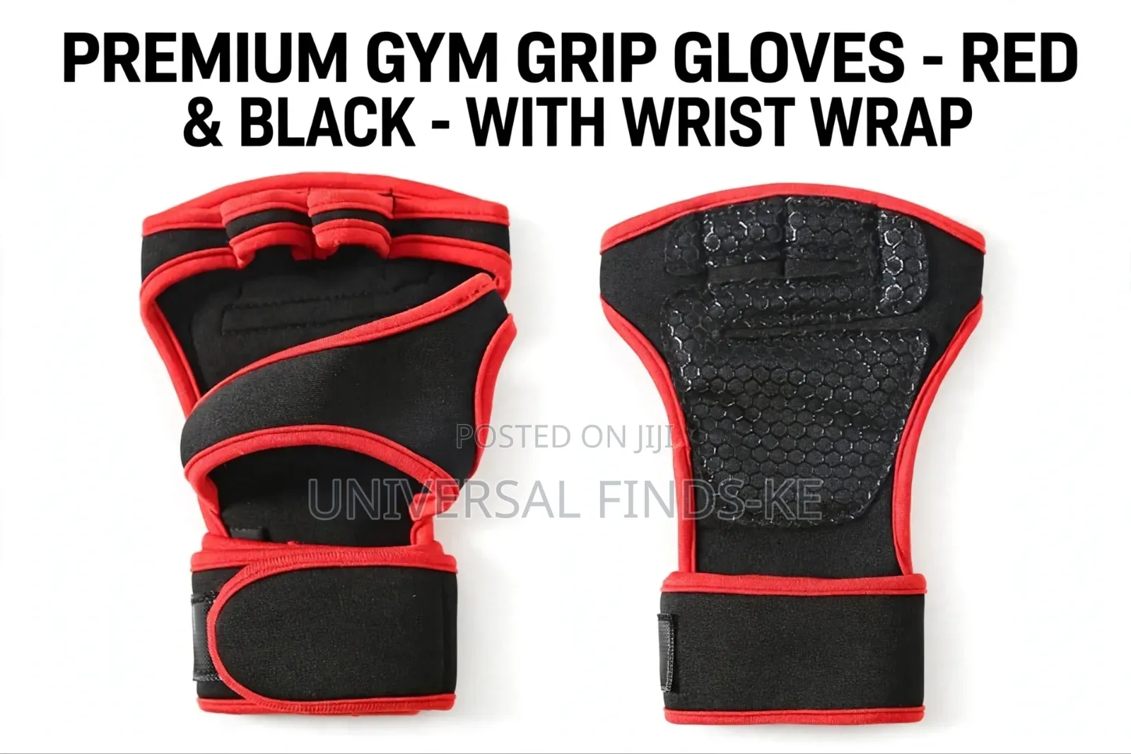 Gym Gloves for Weightlifting and Workout Training With Non-Slip Grip