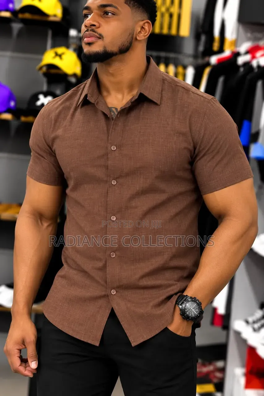 Men Linen T-Shirts (Sizes M-3xl)