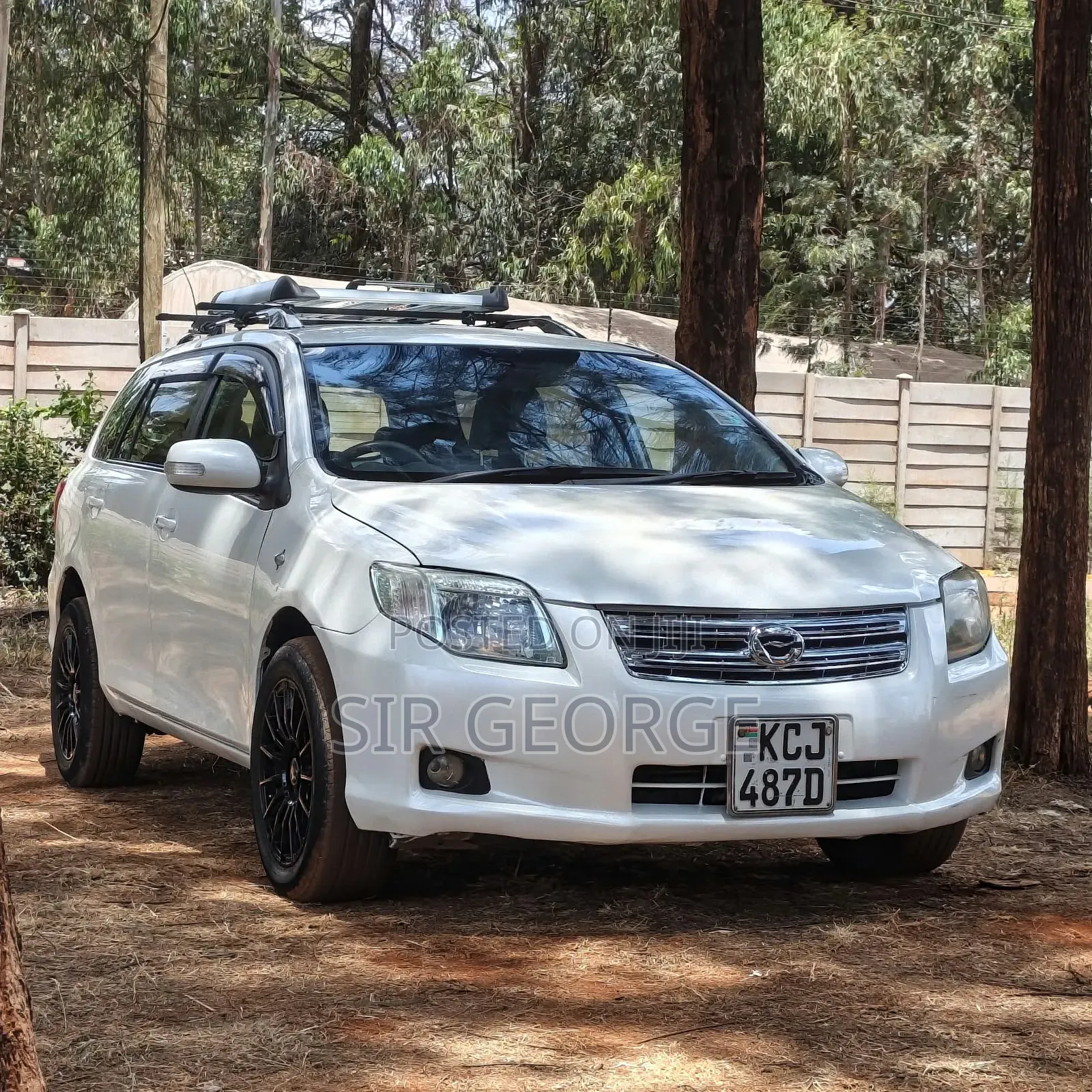 Toyota Corolla Fielder 2009 White