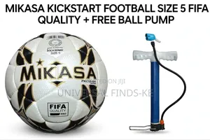 Mikasa Soccer Ball With Free Air Pump and Pin