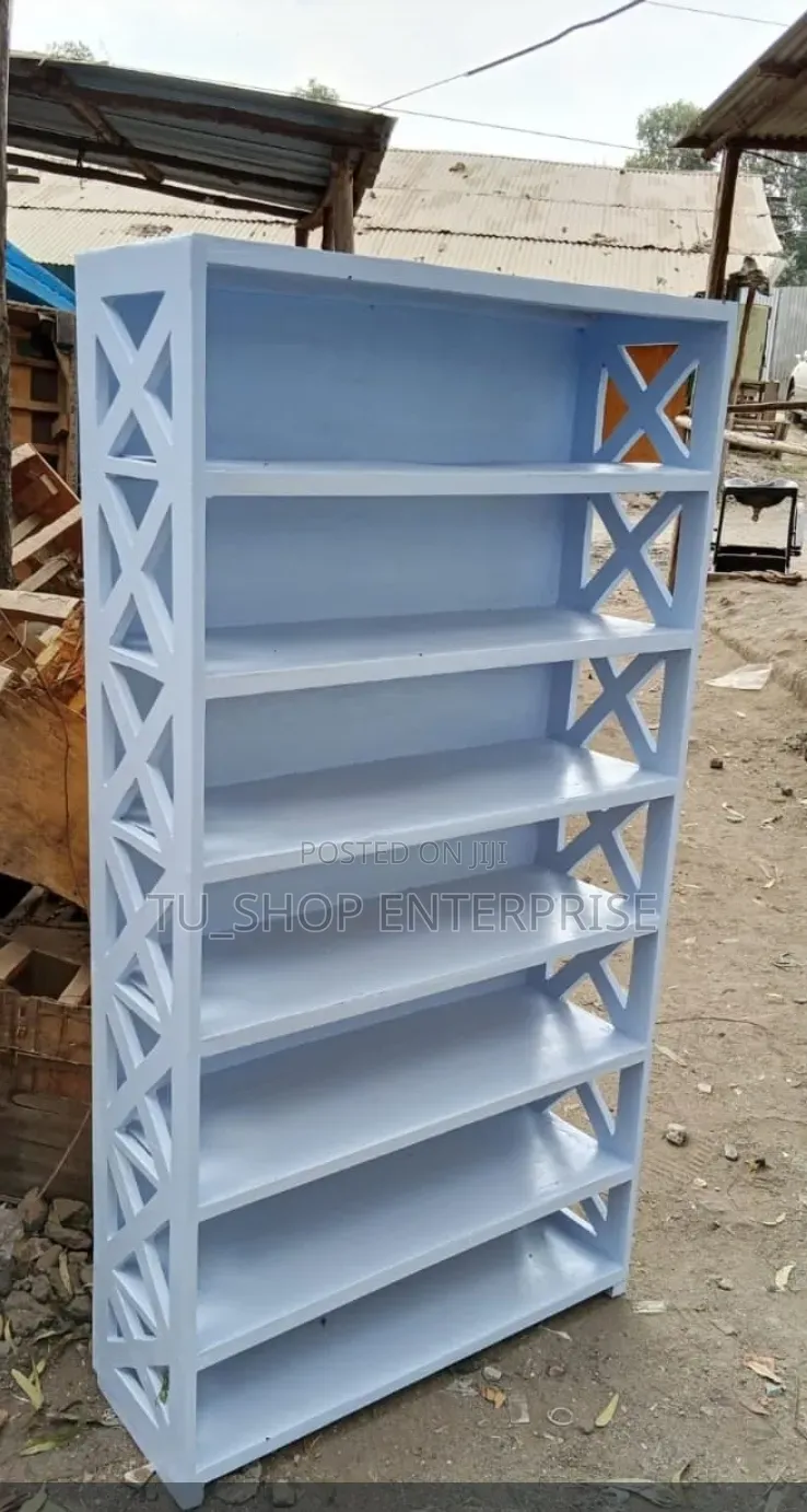 Executive Wooden Shoes Rack At