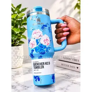 Stanley WallVacuum Insulated Stainless Steel Tumbler With Handle & Lid