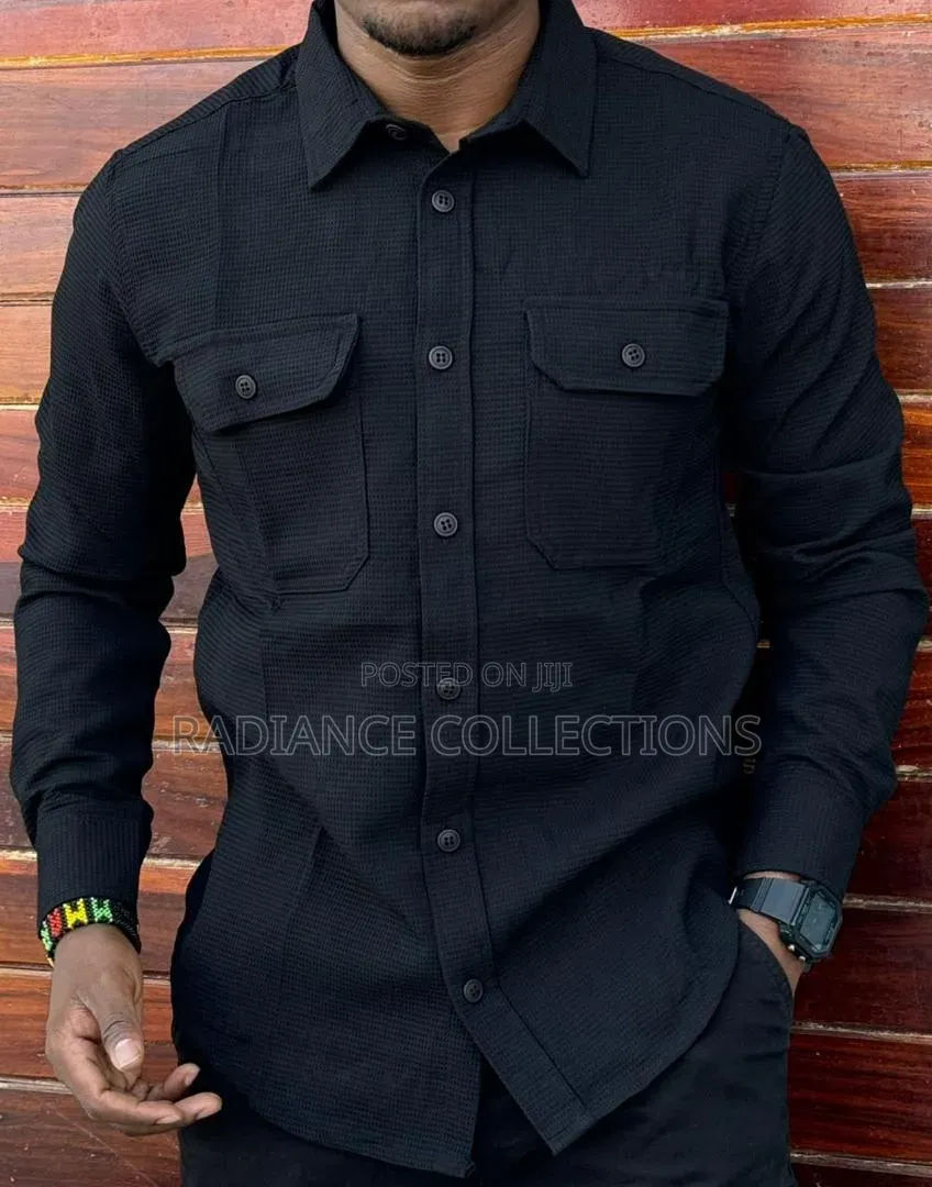 Double-Pocket Men Shirts