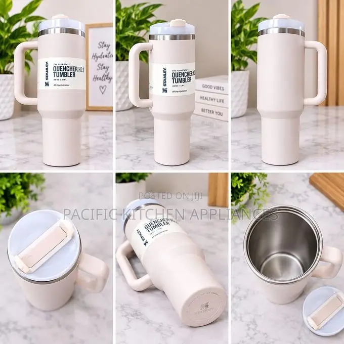 Stanley Wall VacuumInsulated Stainless Steel Tumbler With Handle & Lid