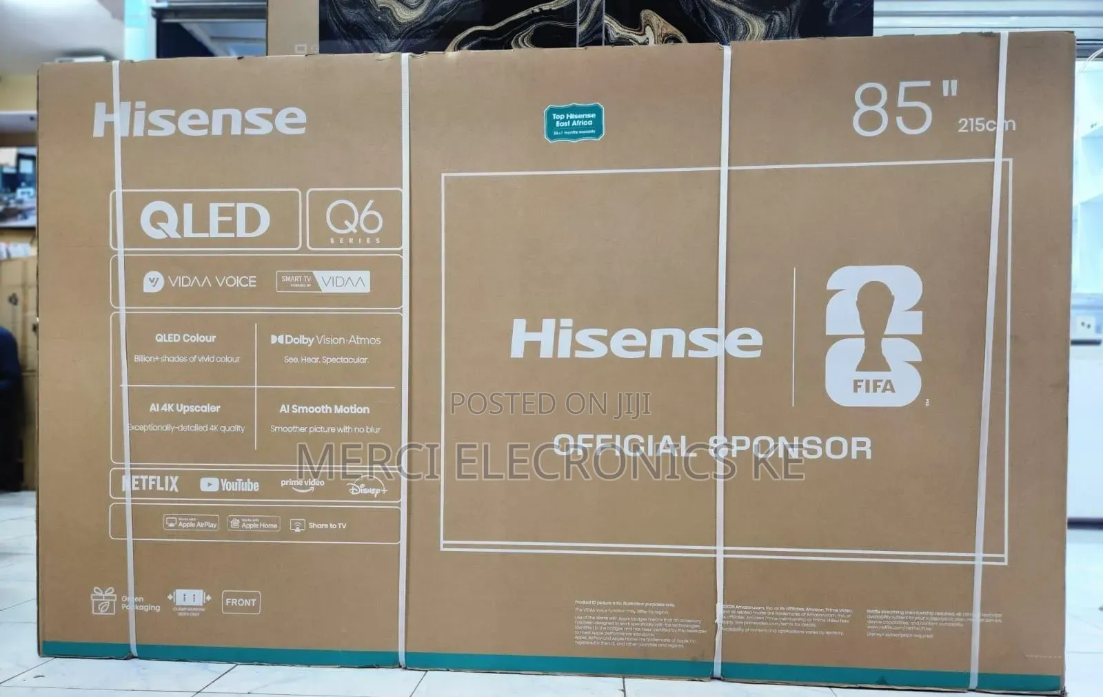 Hisense 85′′qled UHD 4k(q6 Series)