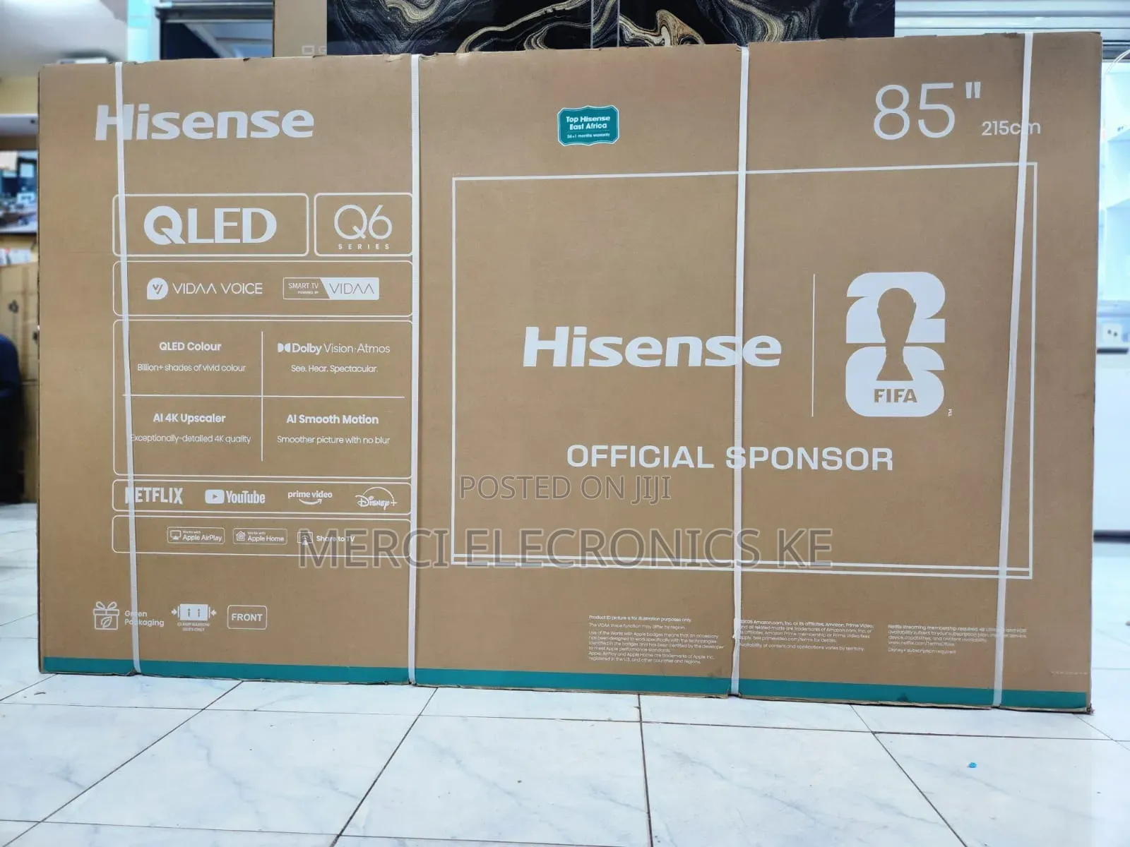 Hisense 85′′qled UHD 4k(q6 Series)
