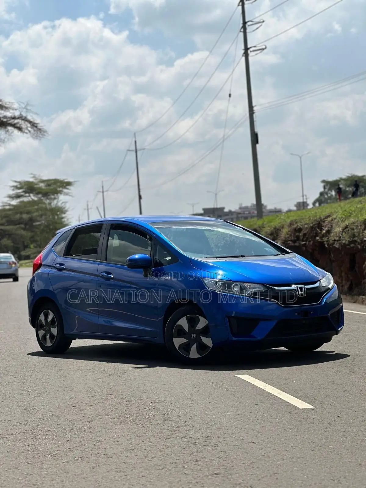 Honda Fit 2017 Blue
