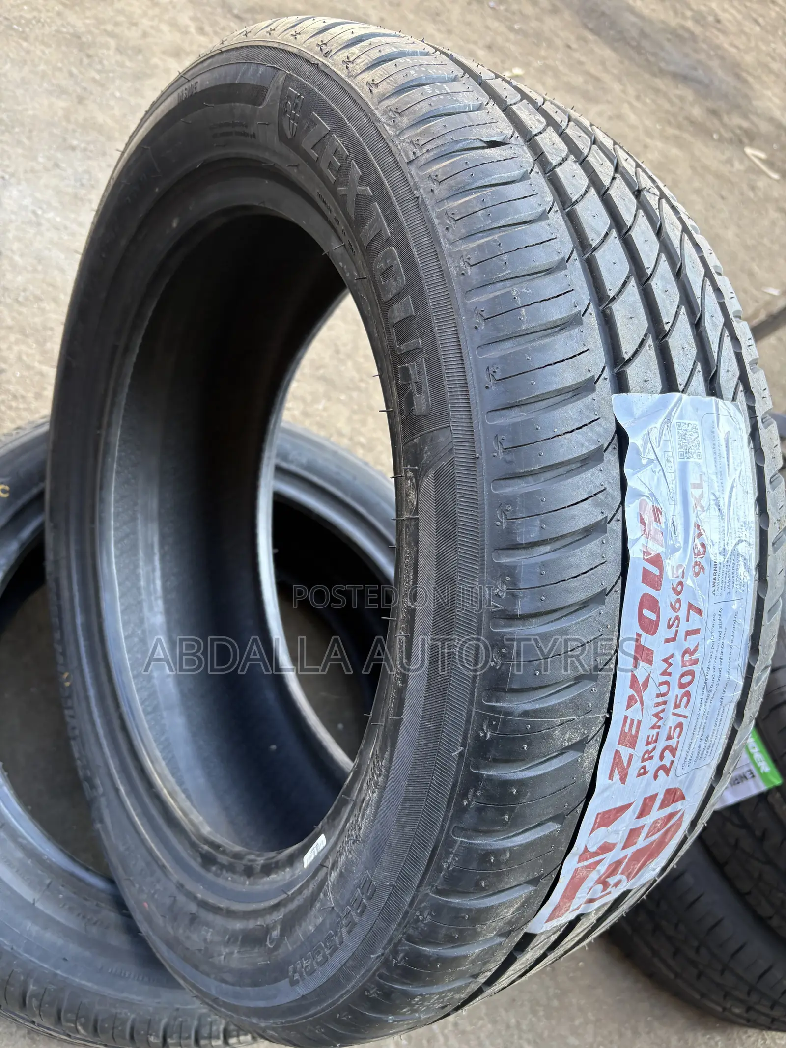 225/50r17 Zextour Tyre