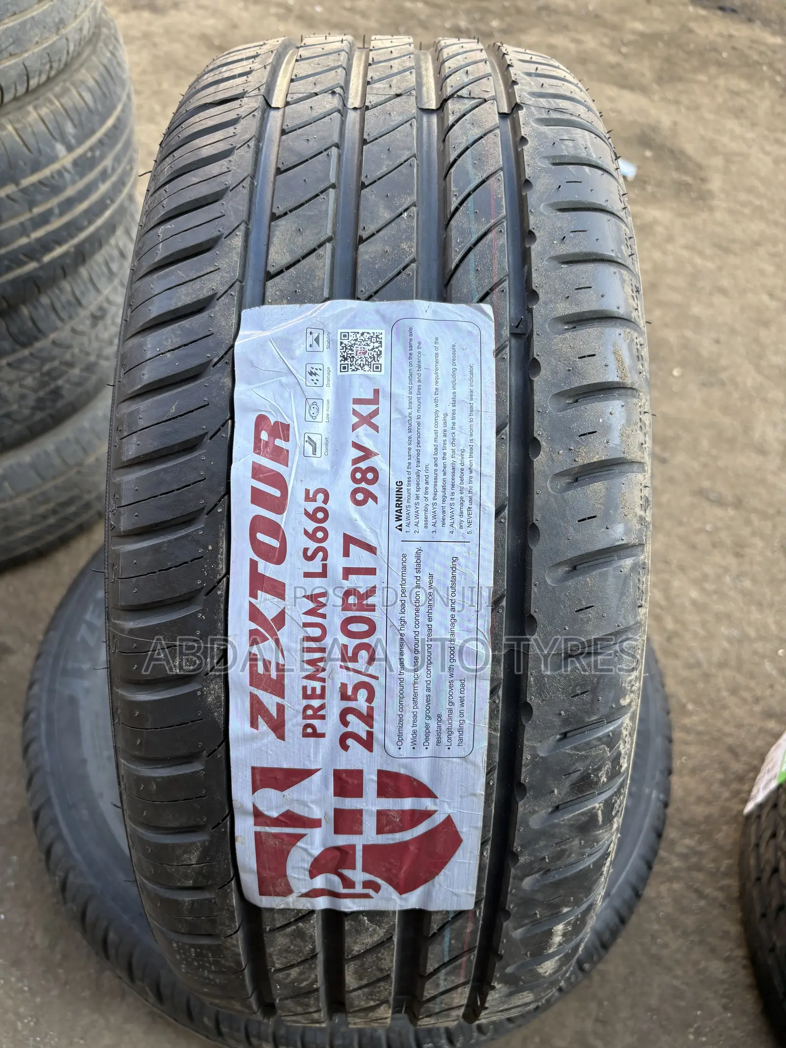 225/50r17 Zextour Tyre