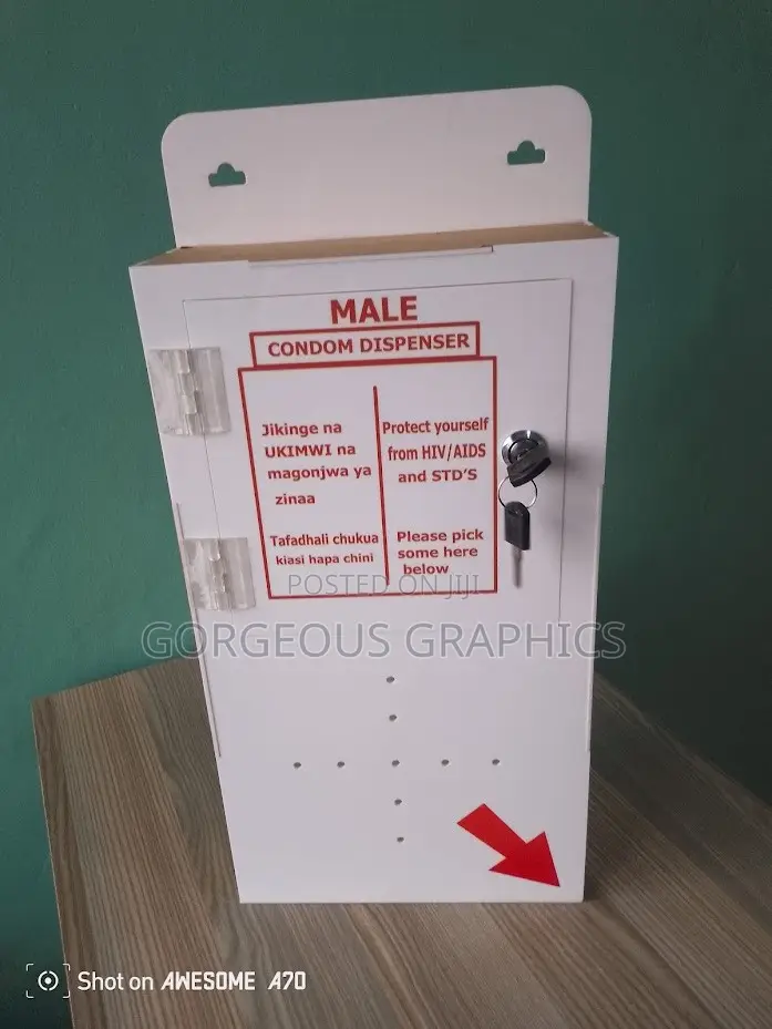 Condom Dispenser Branded