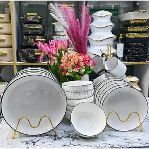 Kitchen Utensil 24PCS Japanese Style Ceramic Dinner Set