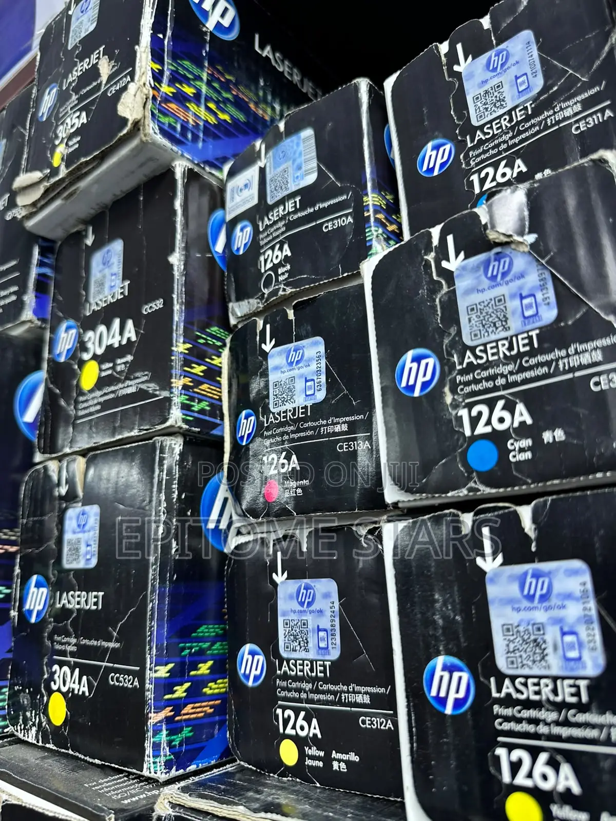 HP 126A Vivid Black Original LaserJet Toner