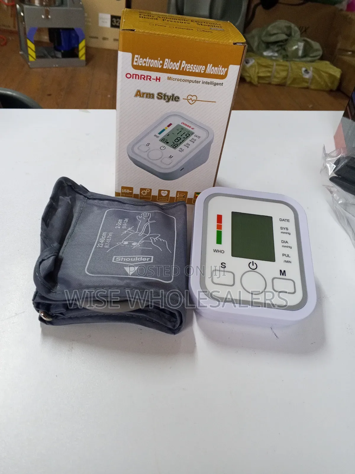 Digital Upper Arm Blood Pressure Monitor, BP, Measuring Machine