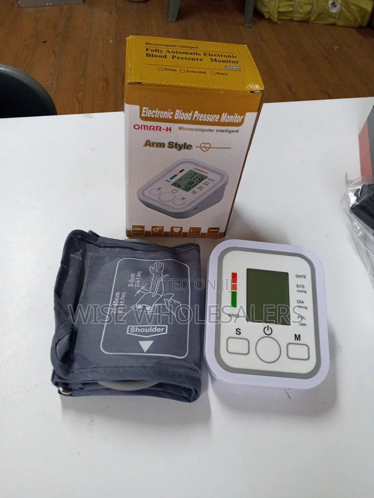 Digital Upper Arm Blood Pressure Monitor, BP, Measuring Machine
