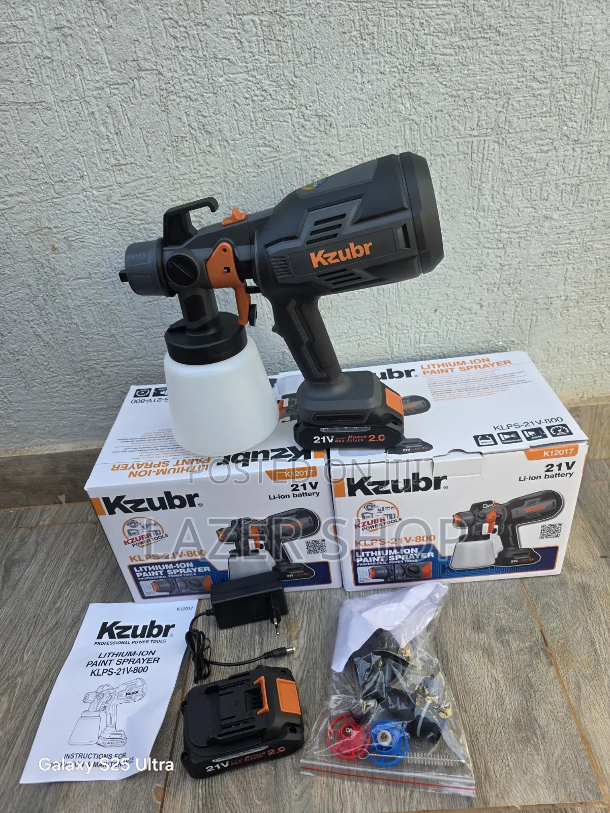 Cordless Spray Gun Kzubr
