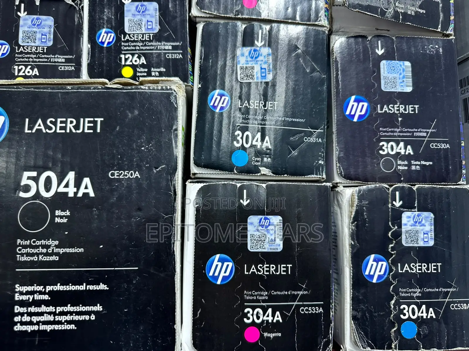 HP 304A Black Durable LaserJet Toner Cartridge