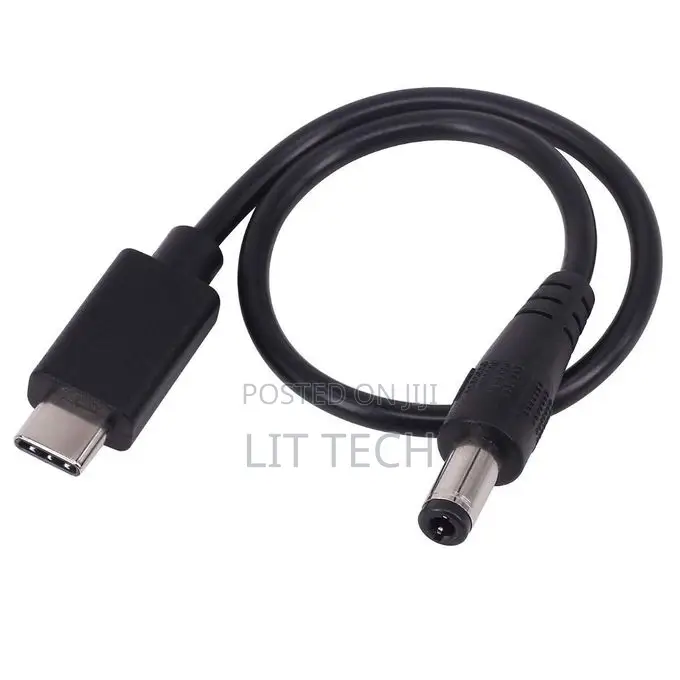 USB 3.1 Type C USB-C Male to DC 5.5X2.5mm Male Power Jack