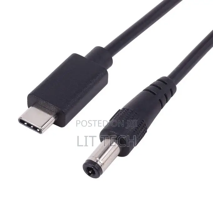 USB 3.1 Type C USB-C Male to DC 5.5X2.5mm Male Power Jack