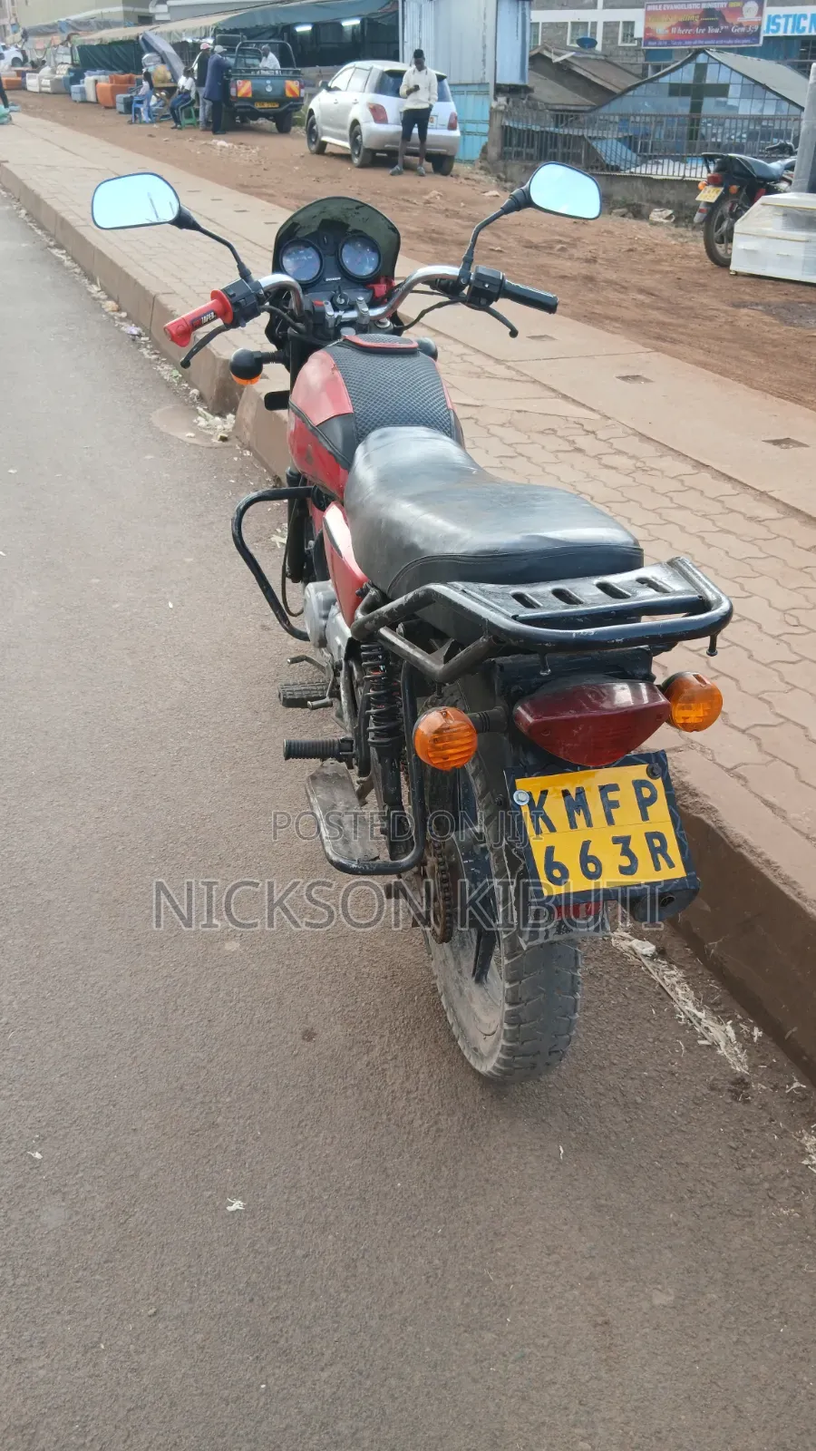 Bajaj Boxer 150 UG 2021 Red