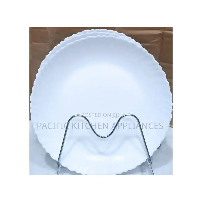 Set of 6 Beautiful Dinner Serving Ceramic Plates