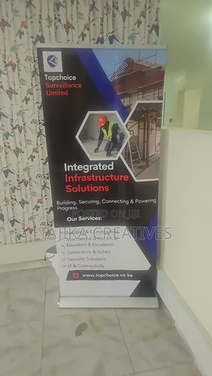 Office Space Broadbase Roll Up Banner