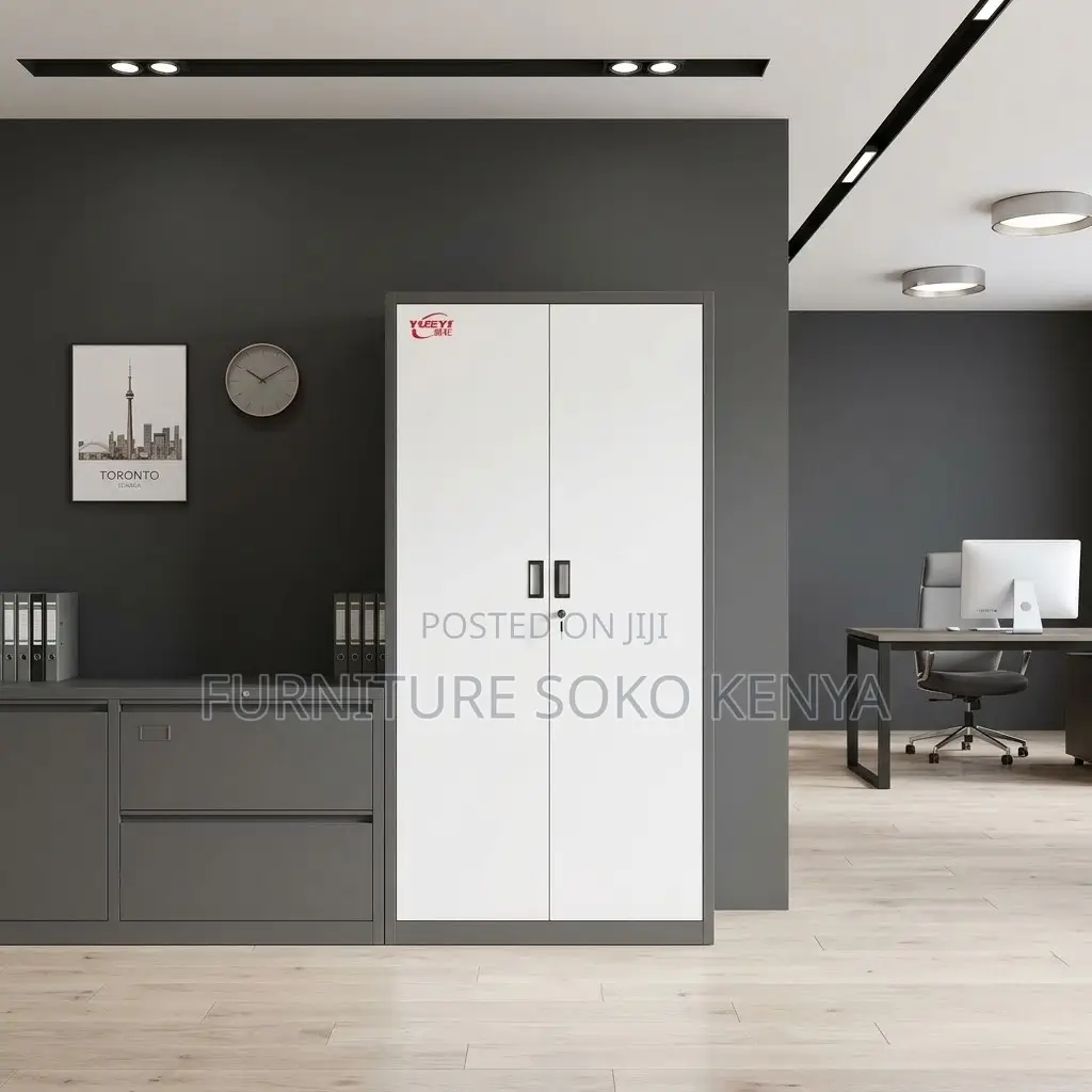 Files Urban Cabinet | Lockable Modern Grey Executive Cabinet