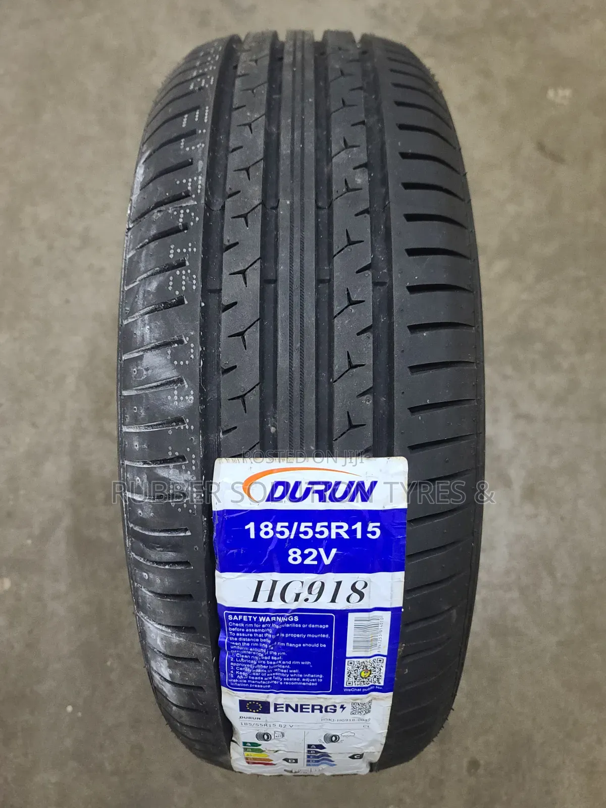 185 /55 R15 Durun Tyres 82v Hg918 Highway