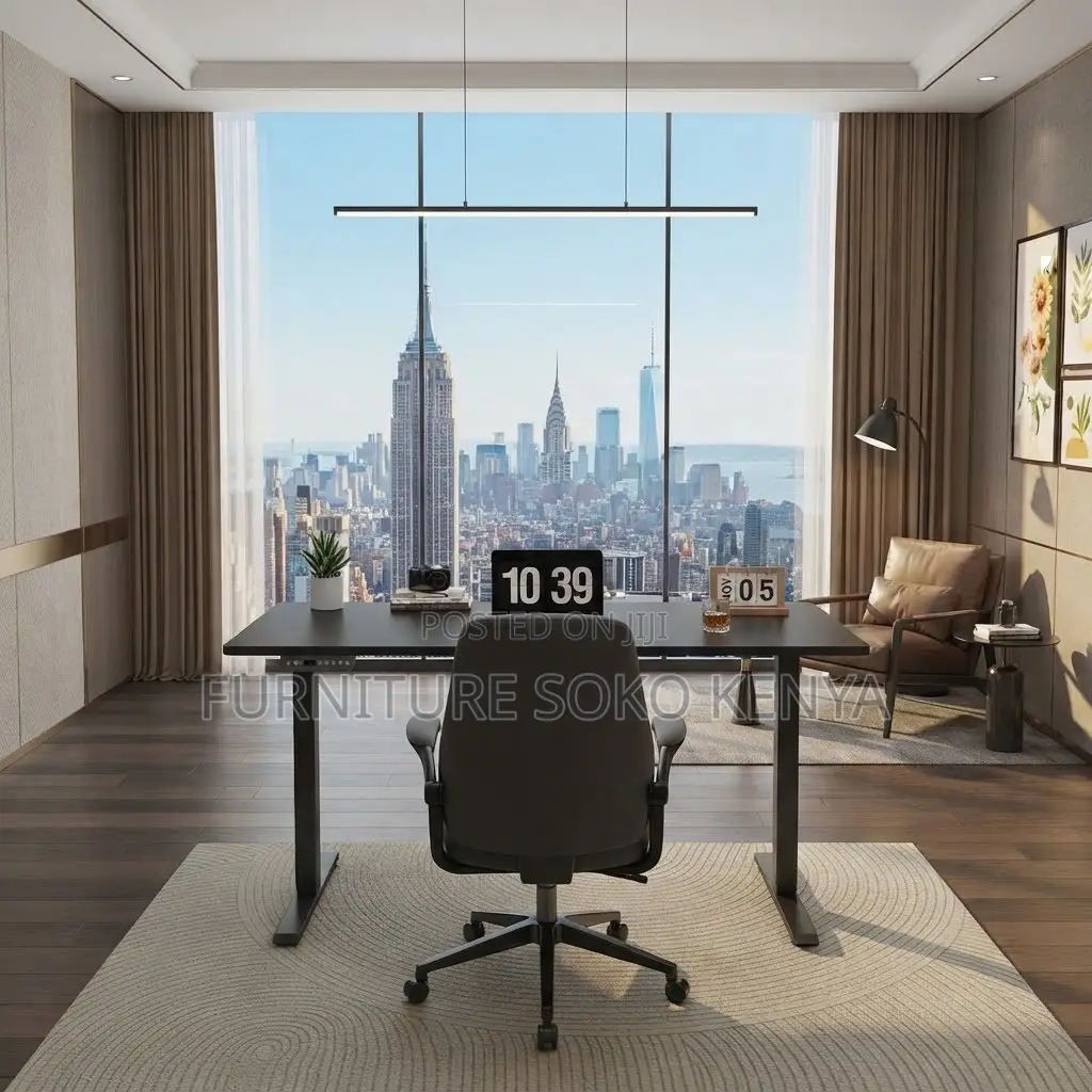 Standing Height Desk | 1400mm Electric Gaming and Streaming Table