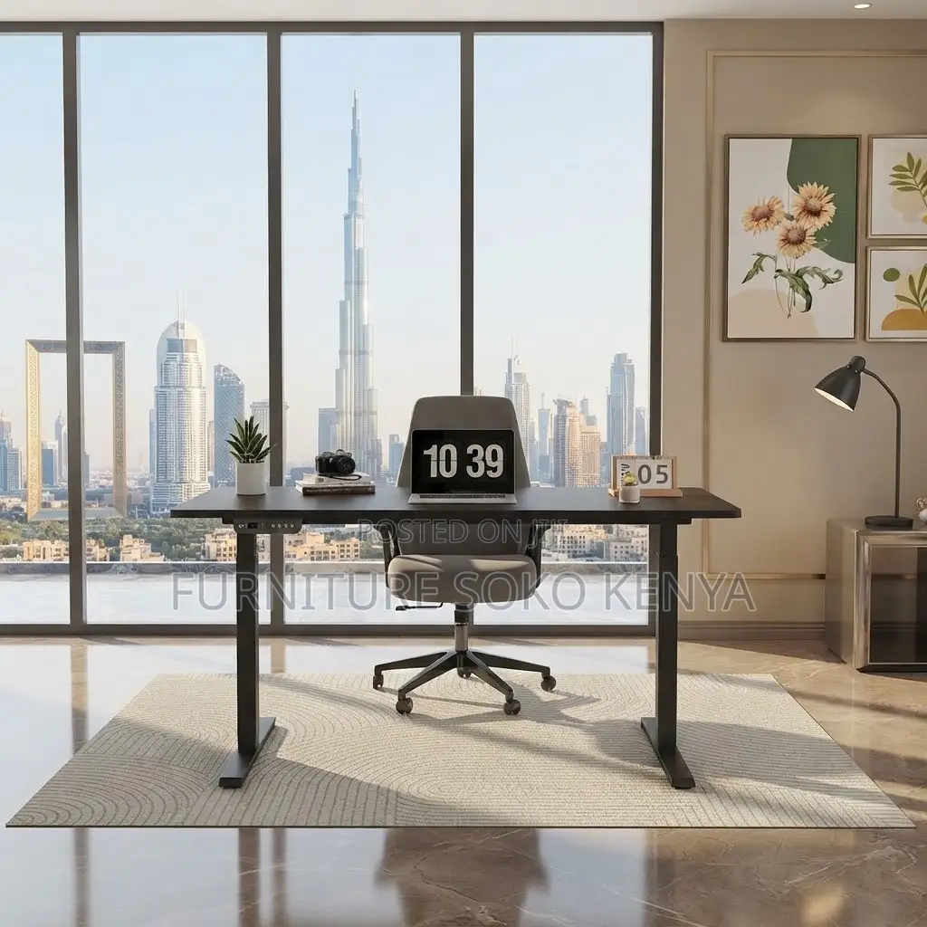 Standing Height Desk | 1400mm Electric Gaming and Streaming Table