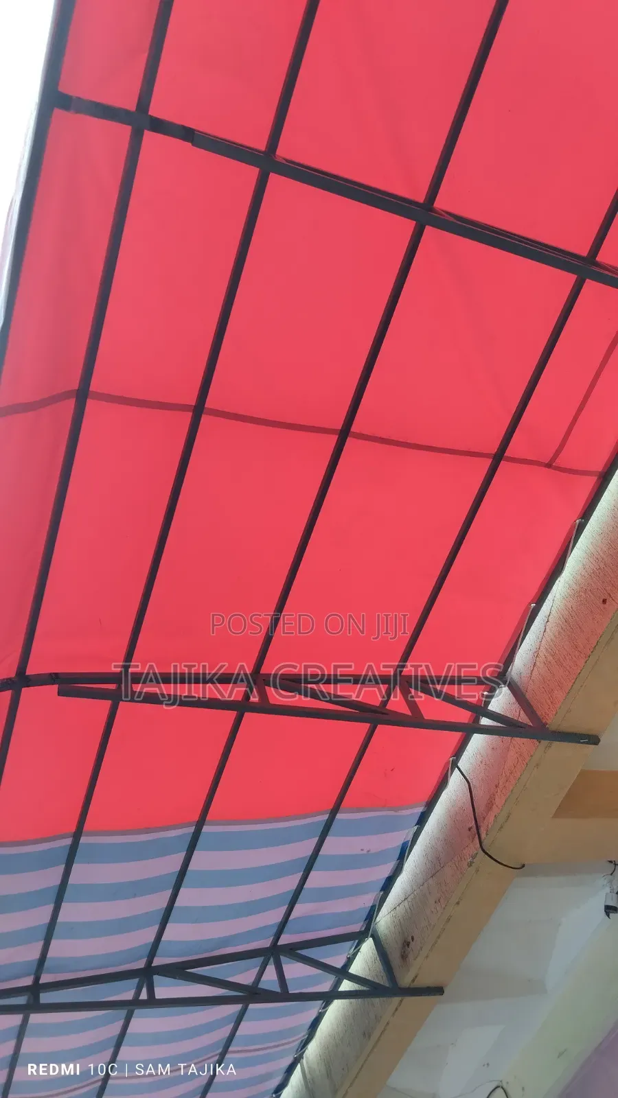 Front Shop Canopy Fabrication and Branding