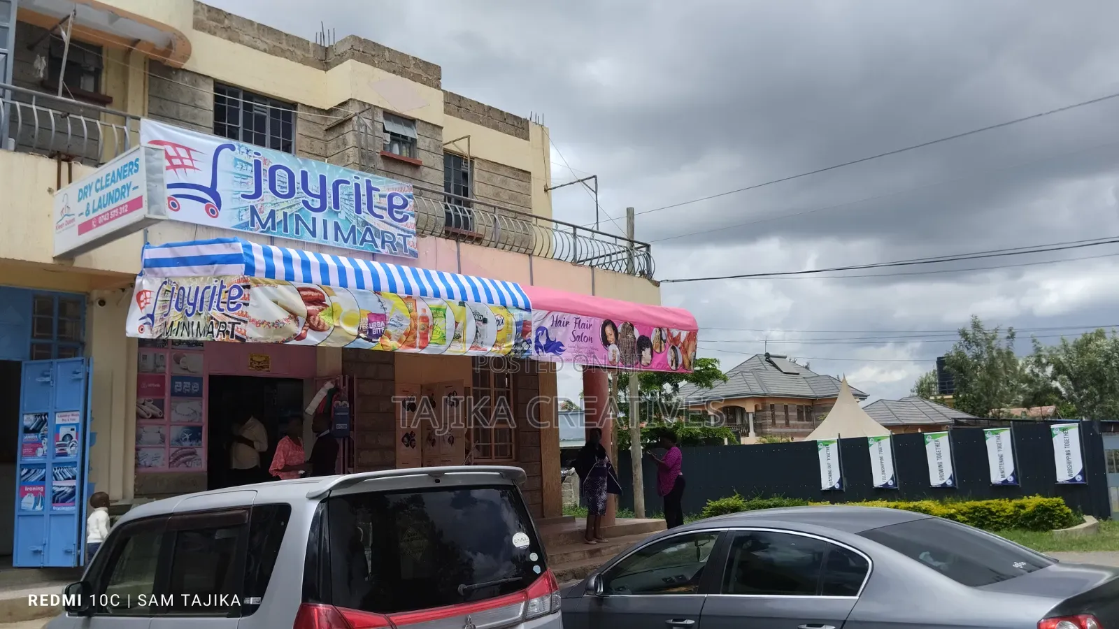 Front Shop Canopy Fabrication and Branding