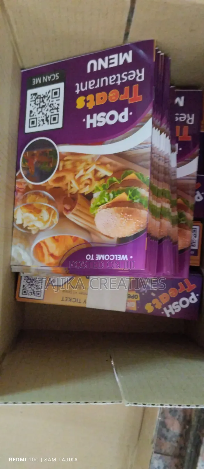 Hotel Menus Design and Printing