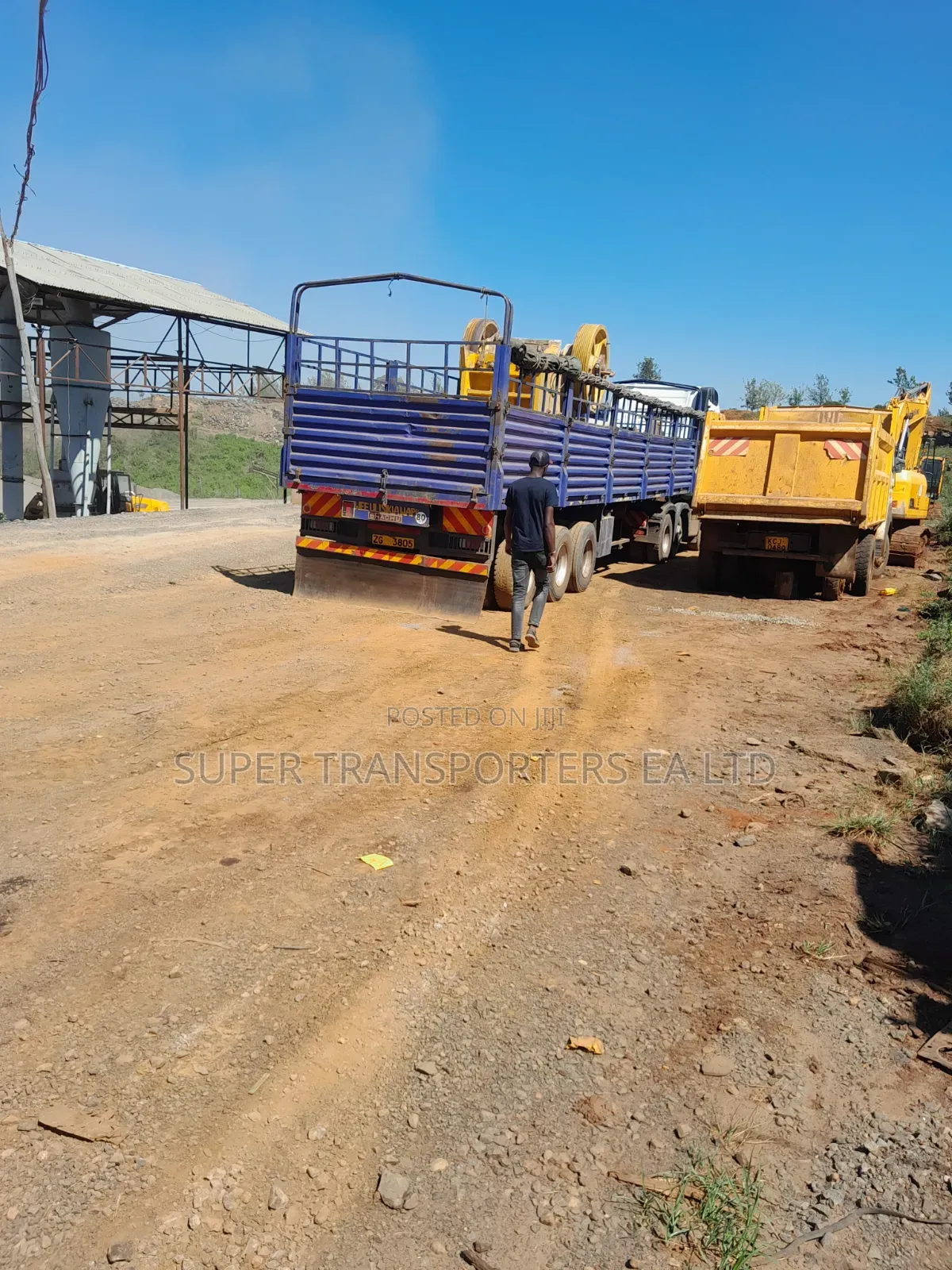 Moving and storage.yardspace in hactares.Kwa McHina