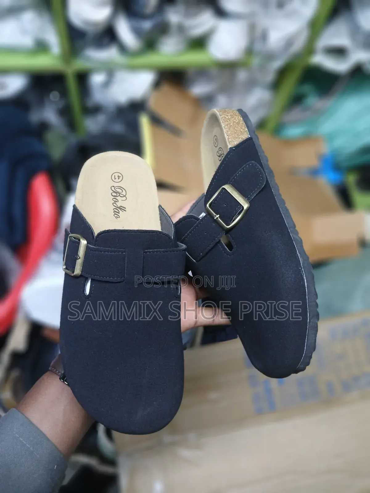 Old Money Black Clogs