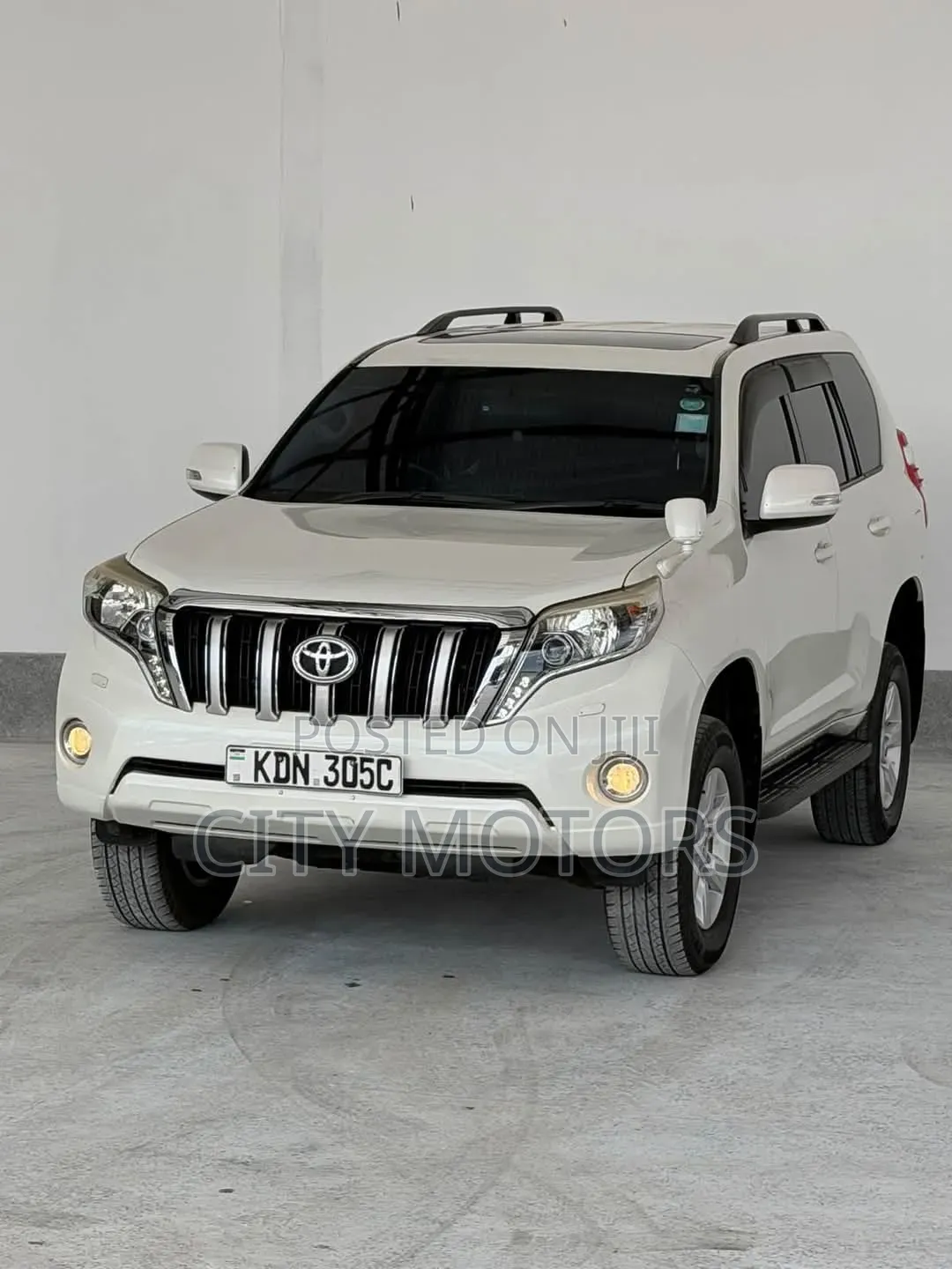 Toyota Land Cruiser Prado 2.7 VVT-i 2016 White