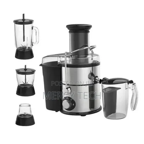 Mika 4-in-1 Juicer, Blender, Grinder & Chopper 600W (MJR412X)