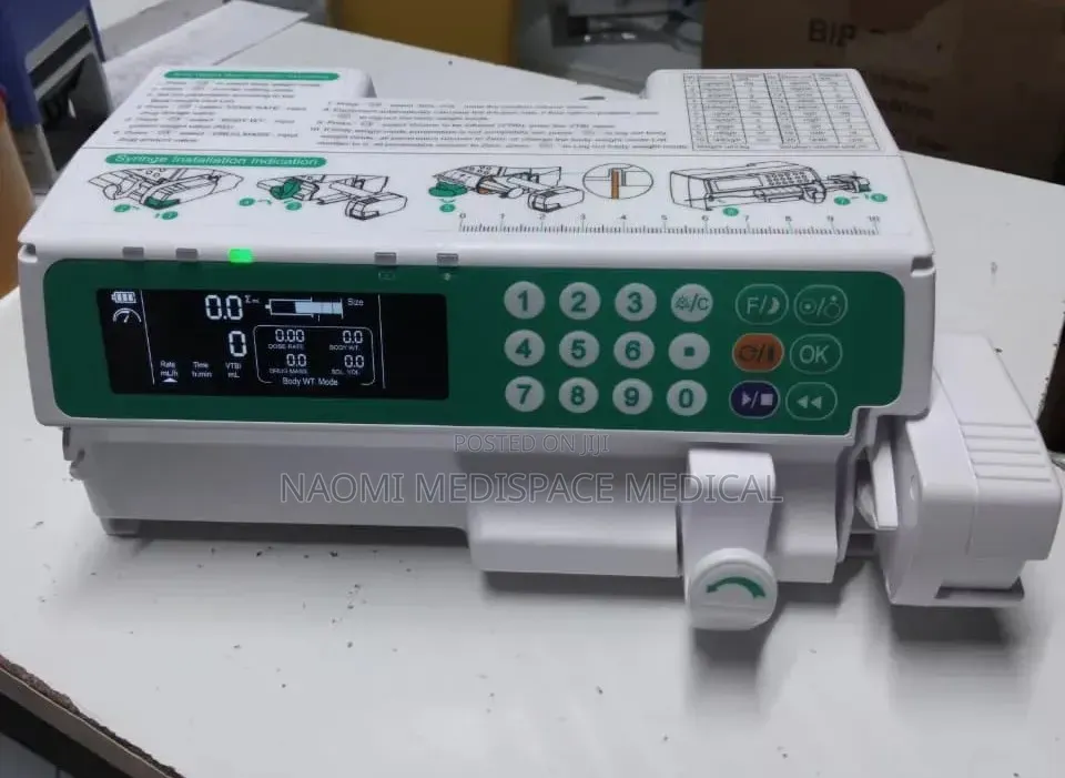 Accurate and Reliable Syringe Pump-to Administer Fluid to Patients