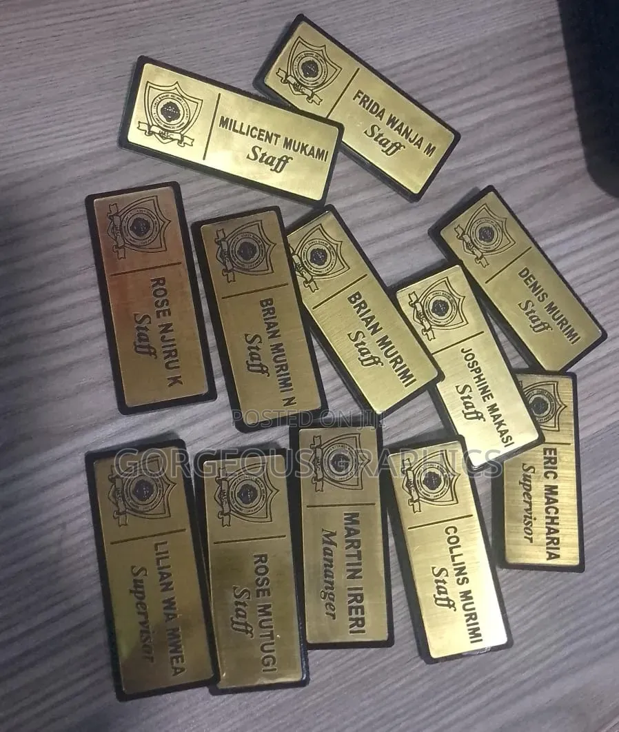 Hotel/Office Badges