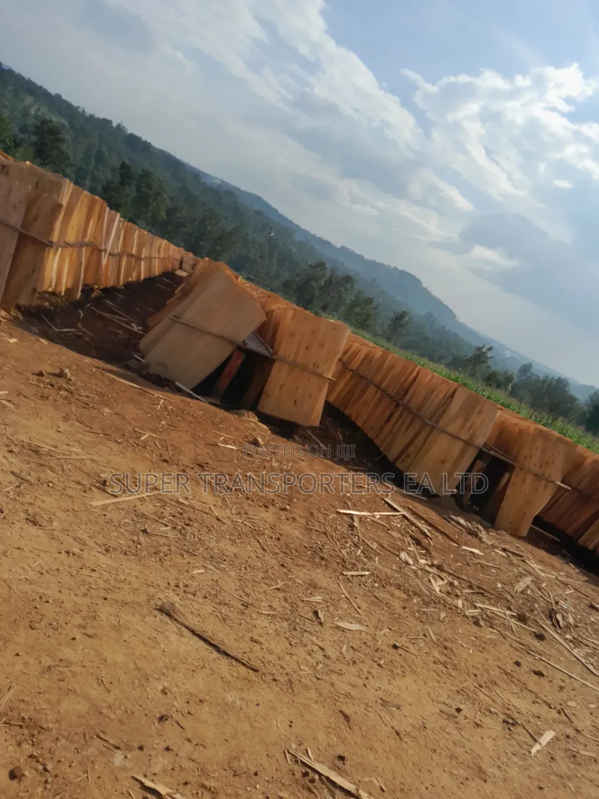 Freight runners.Tarpaulin,ratchets and Additional ropes.Olulunga