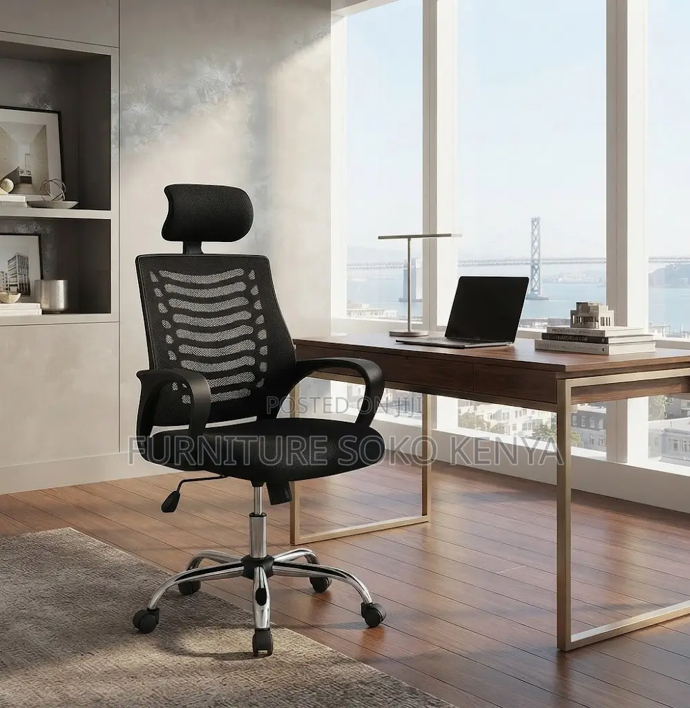 Headrest Chairs | Adjustable Height | Ergonomic Seat