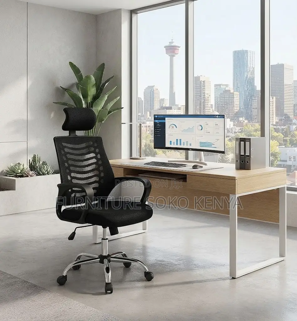 Headrest Chairs | Adjustable Height | Ergonomic Seat