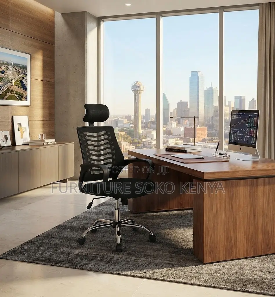 Headrest Chairs | Adjustable Height | Ergonomic Seat