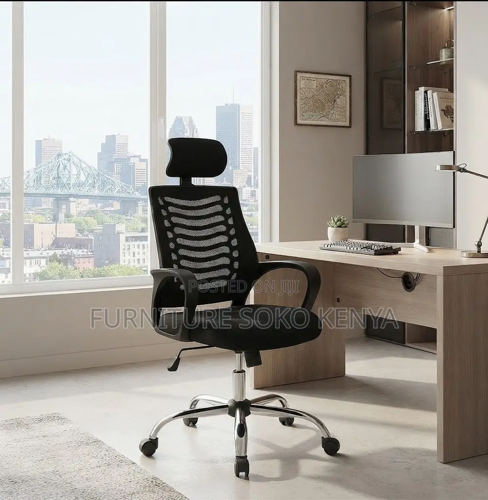 Headrest Chairs | Adjustable Height | Ergonomic Seat