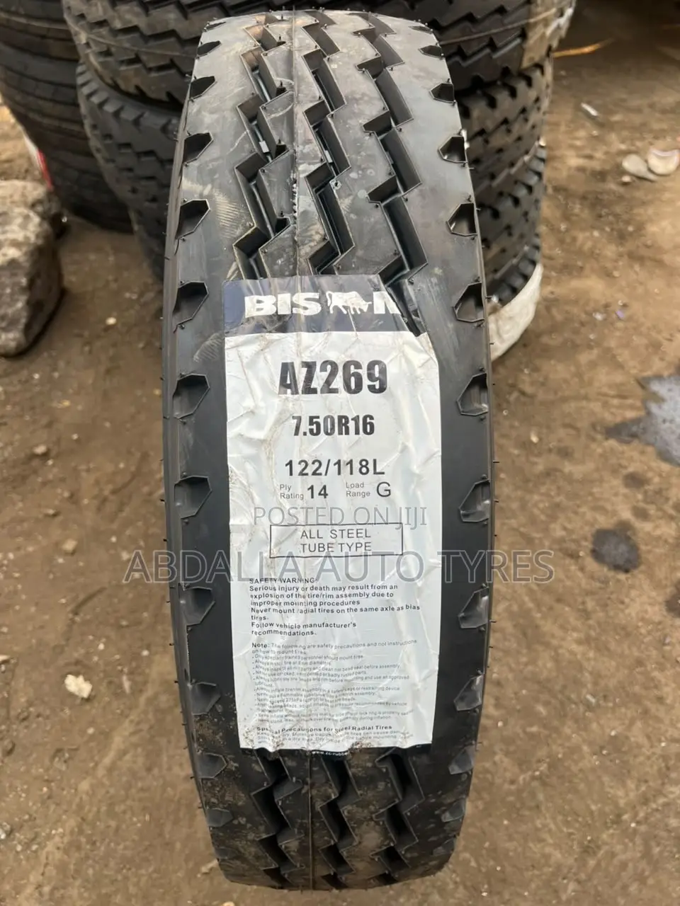 7.50R16 Bison Tyre