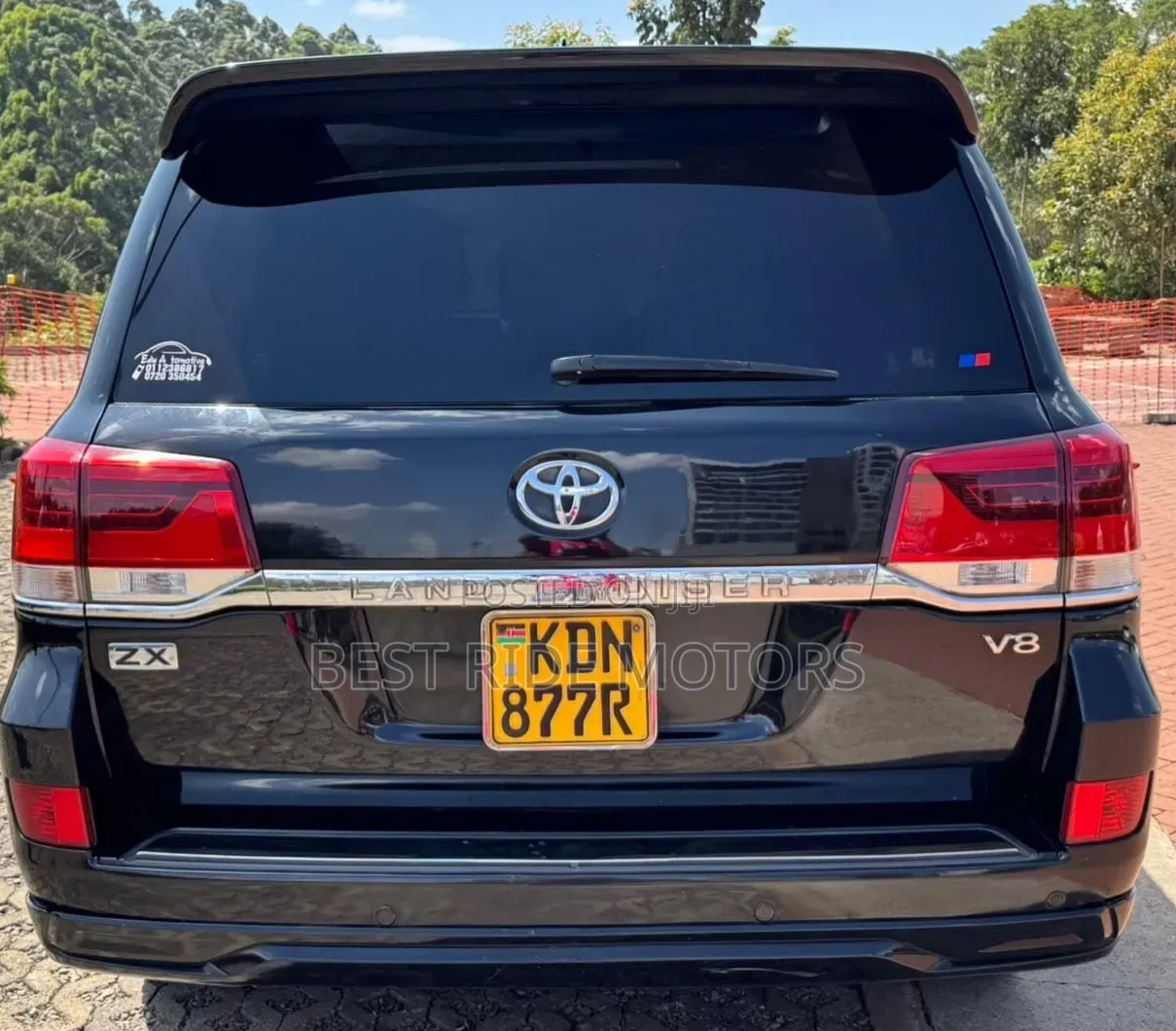 Toyota Land Cruiser 4.6 V8 ZX 2015 Black