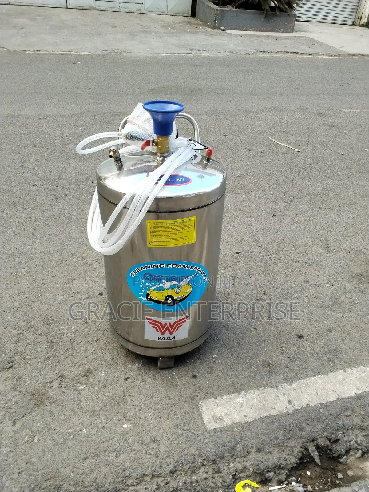 Stainless Steel Portable Foam Machine 80 Litres