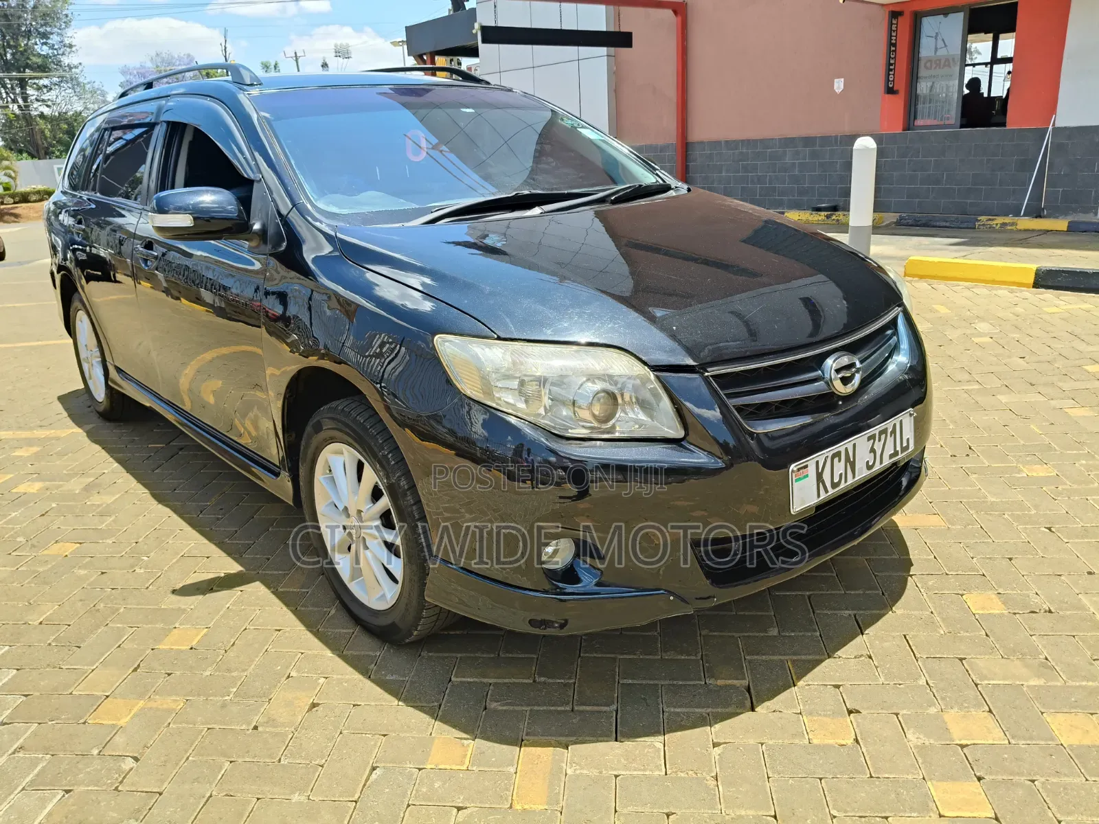 Toyota Corolla Fielder 2010 Black