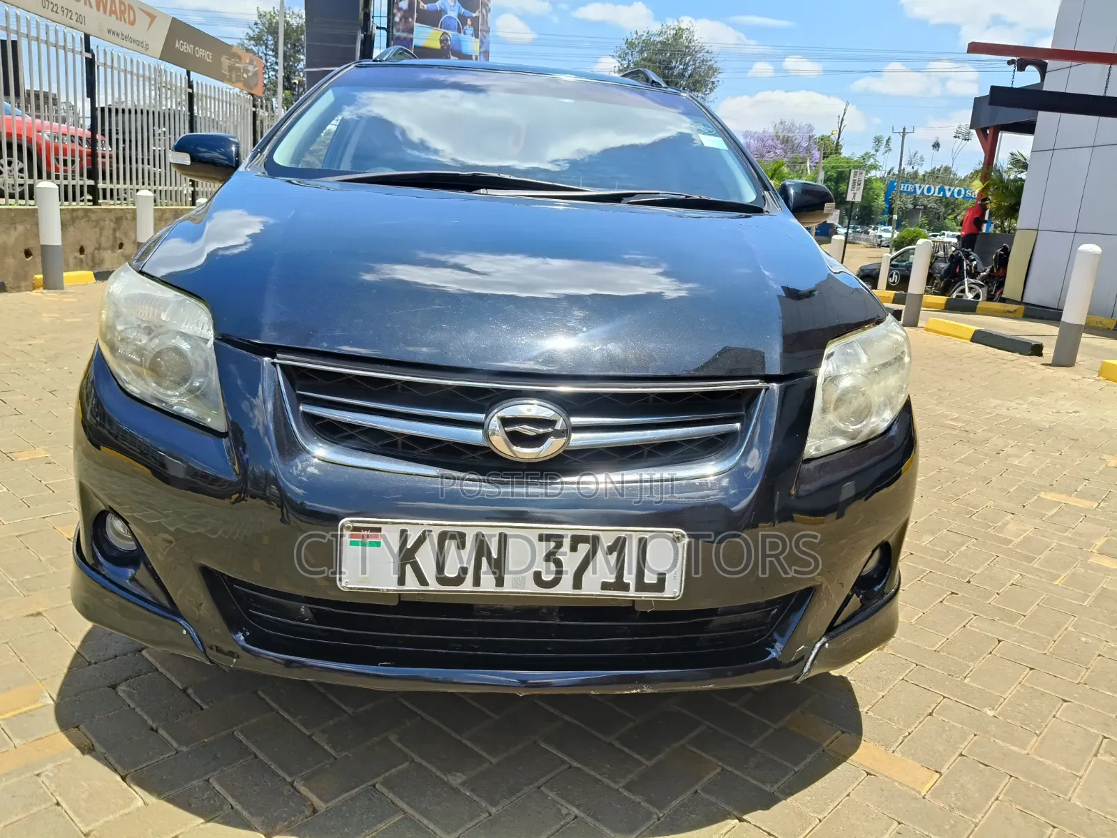 Toyota Corolla Fielder 2010 Black